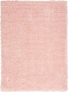 Nourison Lush Shag LSS01 Blush Area Rug  Pink