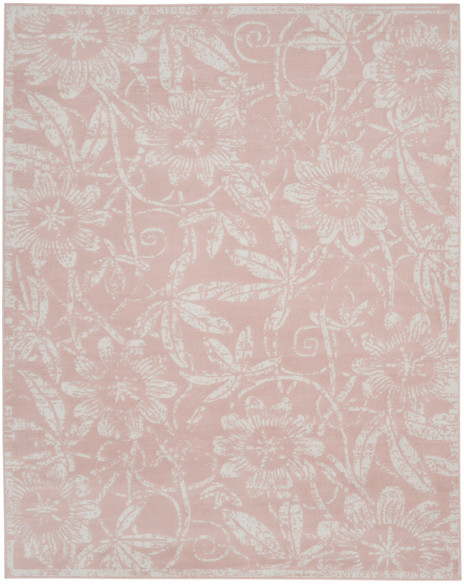 Nourison Whimsicle WHS05 Pink Area Rug  Pink