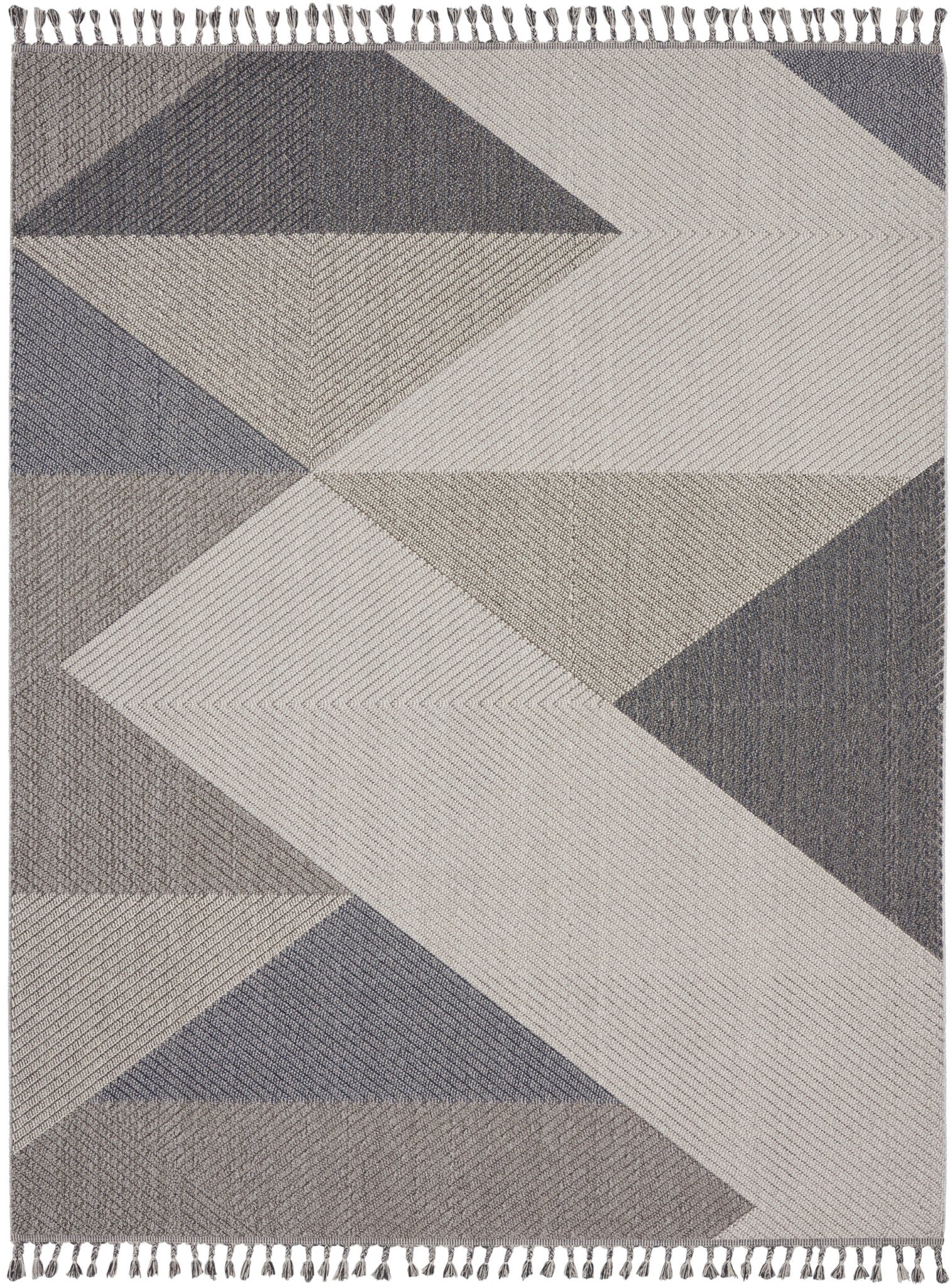 Nourison Paxton PAX04 Grey/Slate Area Rug  Grey
