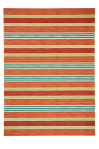 Waverly Sun N' Shade SND71 Orange Area Rug  Orange