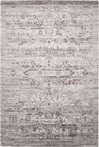 Nourison Twilight TWI01 Silver Area Rug  Grey