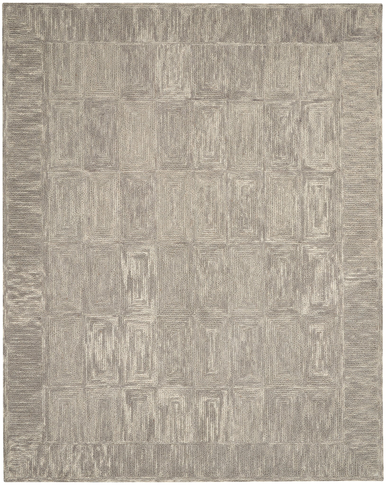 Nourison Colorado CLR04 Grey Area Rug  Grey