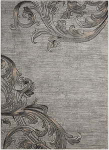 Nourison Maxell MAE05 Graphite Area Rug  Grey