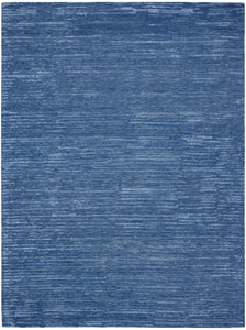 Calvin Klein Ck010 Linear LNR01 Blue Area Rug  Blue