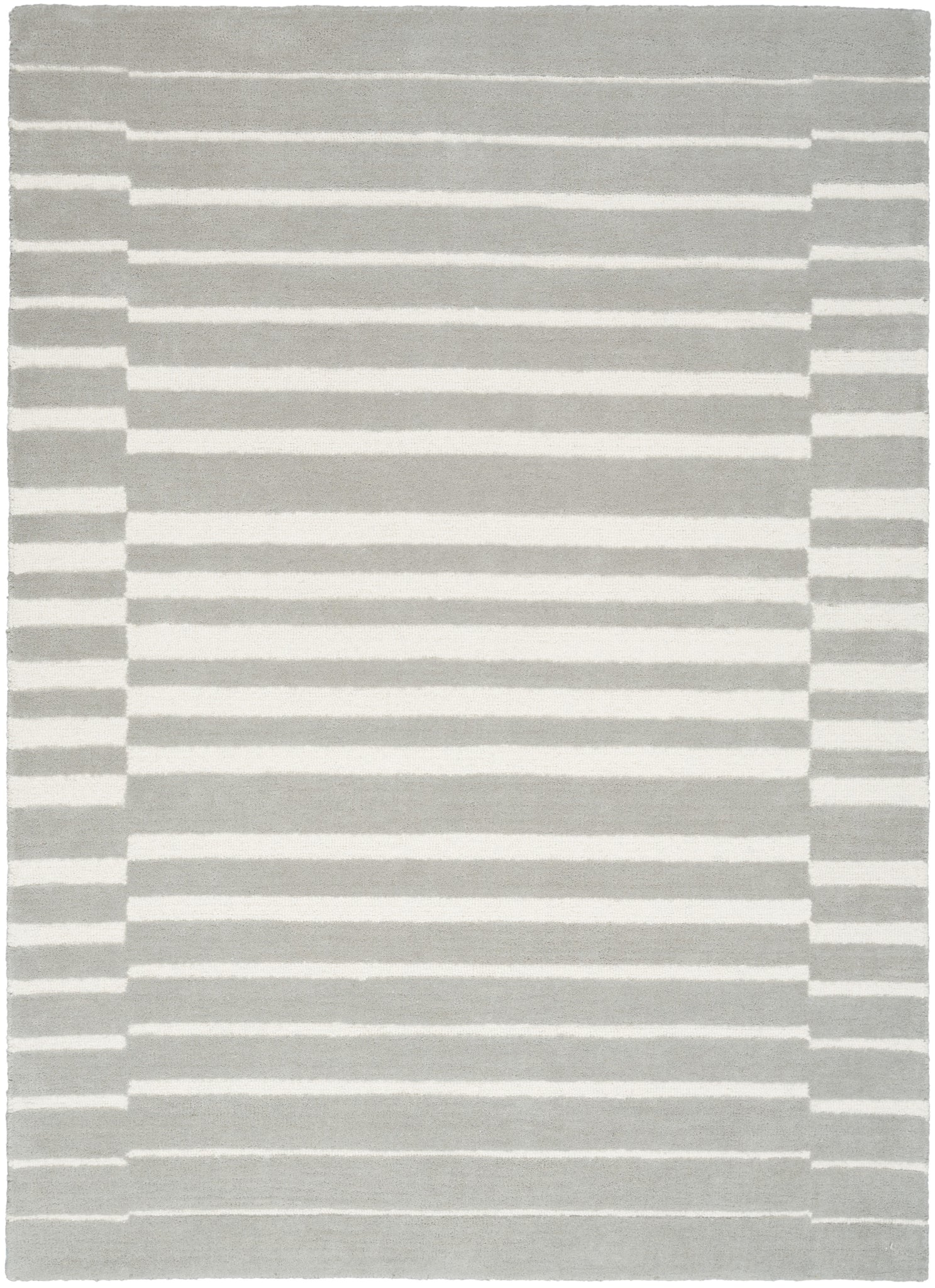 Nourison Modern Edge MDE03 Grey Area Rug  Grey